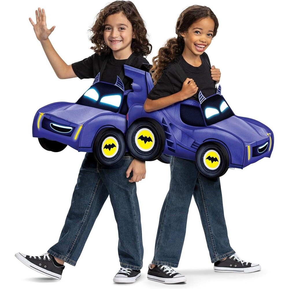 Disguise Batwheels Bam Batmobile Costume Boys Kids Size 6 One Size Dress Up New